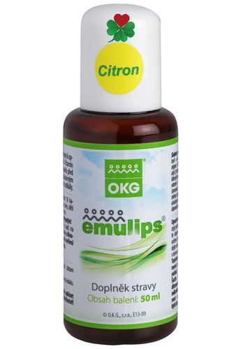 Emulips citron - Pro optimalizaci trávení tuků  