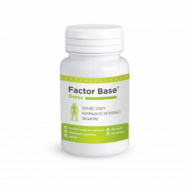 Factor Base Detox - detoxikace a pročištění organismu pomocí bylinek 