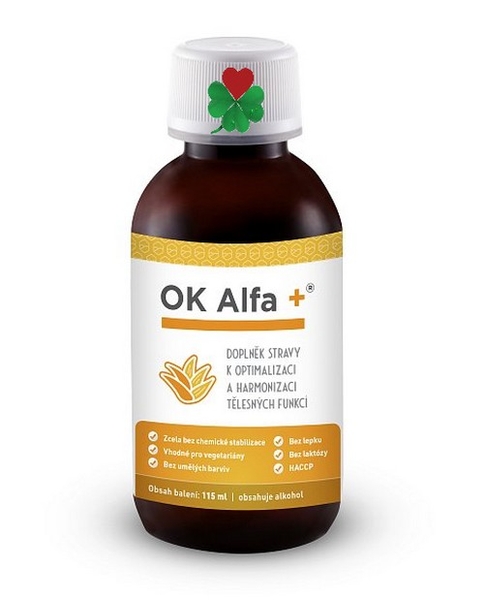 OK ALFA+ 115 ml | Pro celkovou harmonii organismu