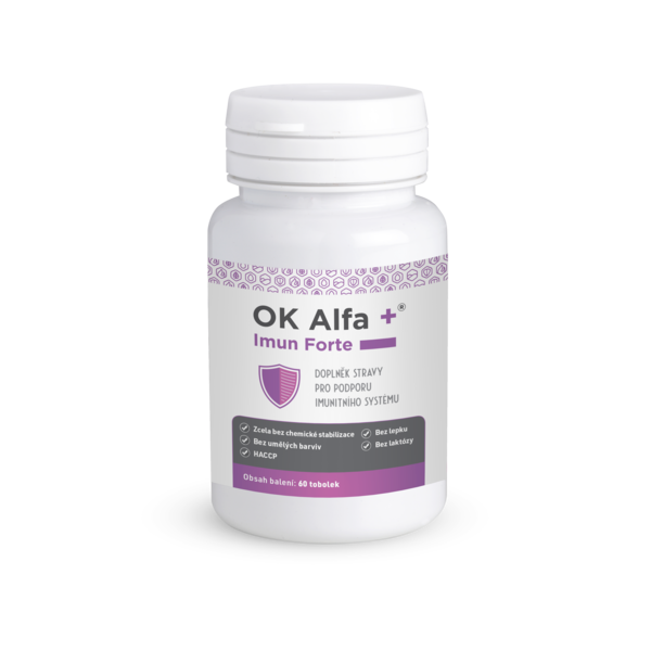 OK Alfa+ Imun Forte 60 tbl. | Pro podporu obranyschopnosti organismu