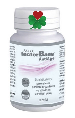Factor Base AntiAge - pro posílení a ochranu organismu ve středním a vyšším věku