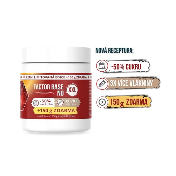 Factor Base NO XXL - 550 g  - limitovaná edice