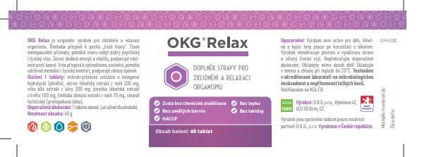 etiketa OKG Relax